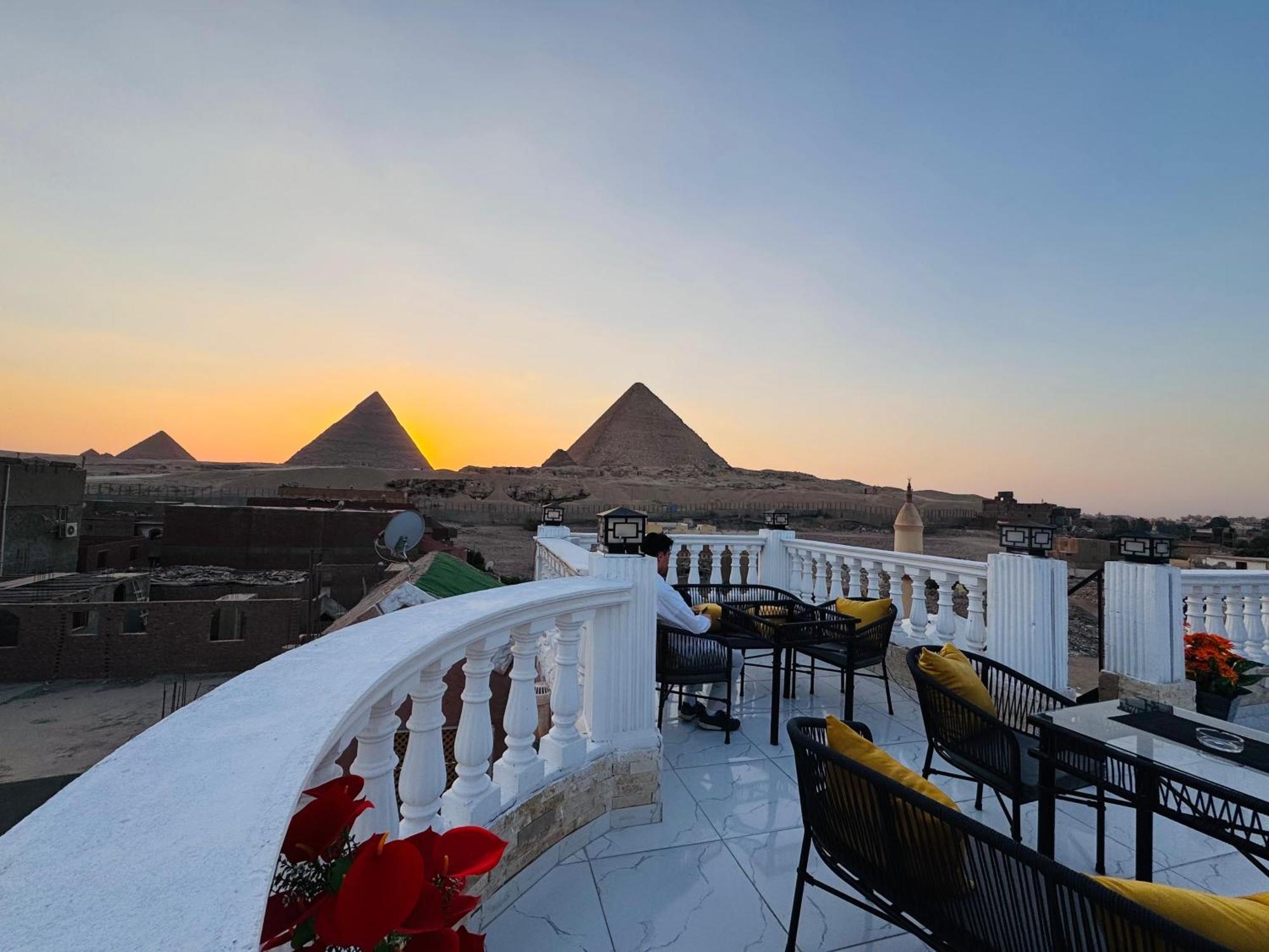 New Scarab Pyramids View Hotel Kafrat al Jabal Ngoại thất bức ảnh
