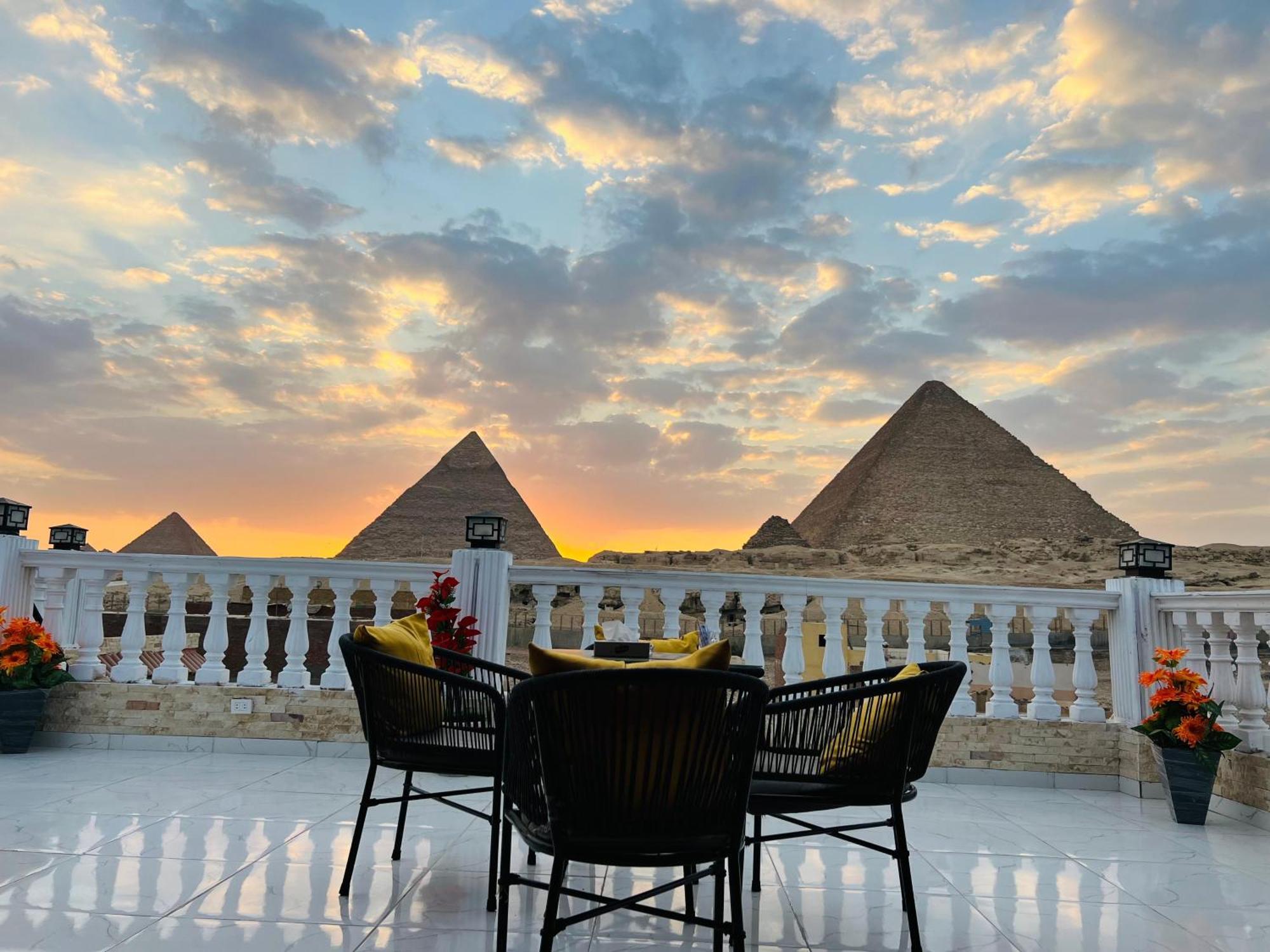 New Scarab Pyramids View Hotel Kafrat al Jabal Ngoại thất bức ảnh